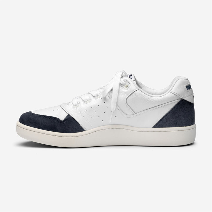 Weiß-blaue Unisex-Retro-Yachting-Sneaker mit rutschfestem Profil 3