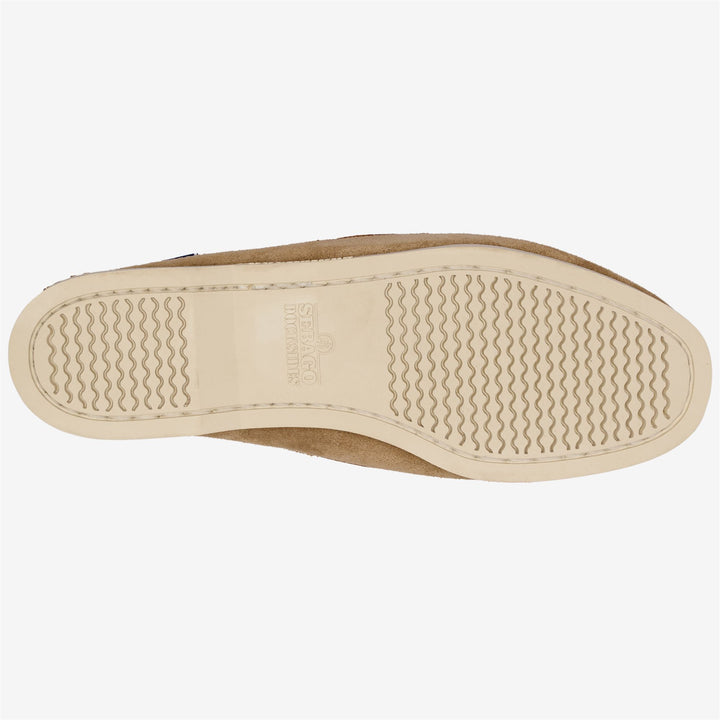 Brown Women's Artisan Moccasin Boat Shoes with Rubber Sole 2