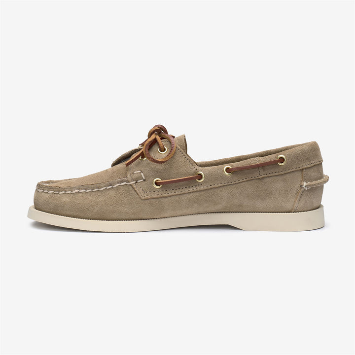 Brown Women's Artisan Moccasin Boat Shoes with Rubber Sole 3