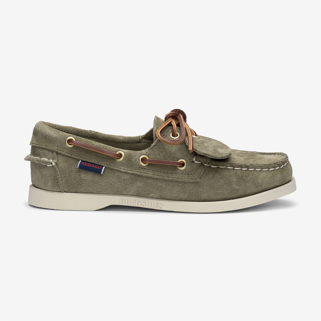 Graue Damen-Mokassin-Bootsschuhe der Marke Artisan Docksides für den Yachtsport 01