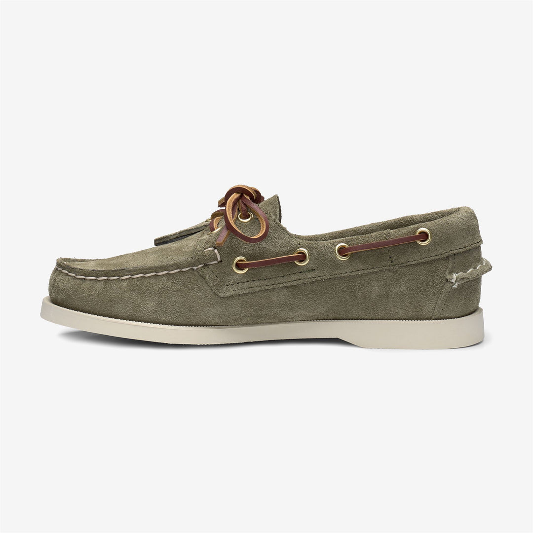 Grey Women's Artisan Docksides Mocassin Boat Shoes for Yachting main