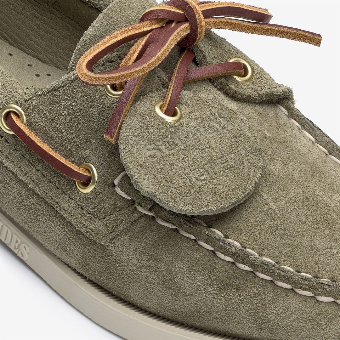 Grey Women's Artisan Docksides Mocassin Boat Shoes for Yachting main