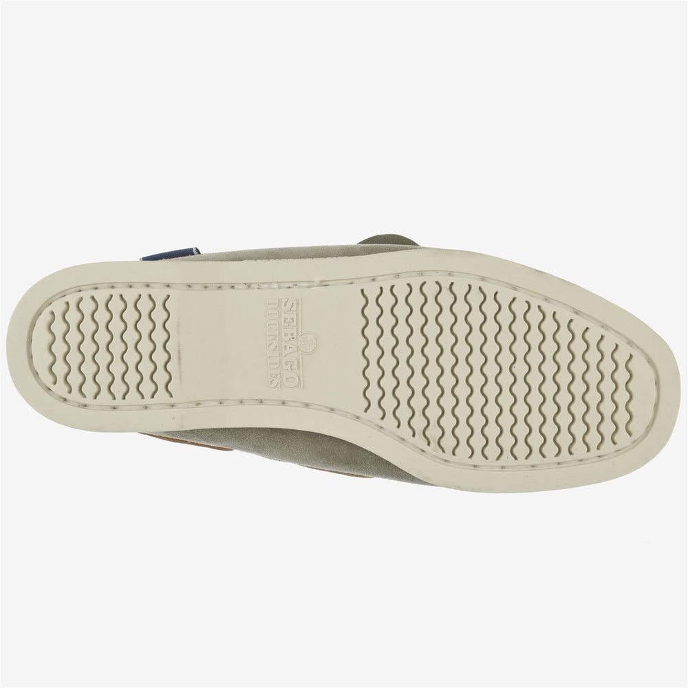 Graue Damen-Mokassin-Bootsschuhe der Marke Artisan Docksides für den Yachtsport 02