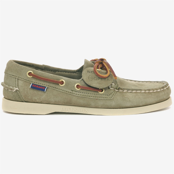 Grey Women's Artisan Docksides Mocassin Boat Shoes for Yachting 1