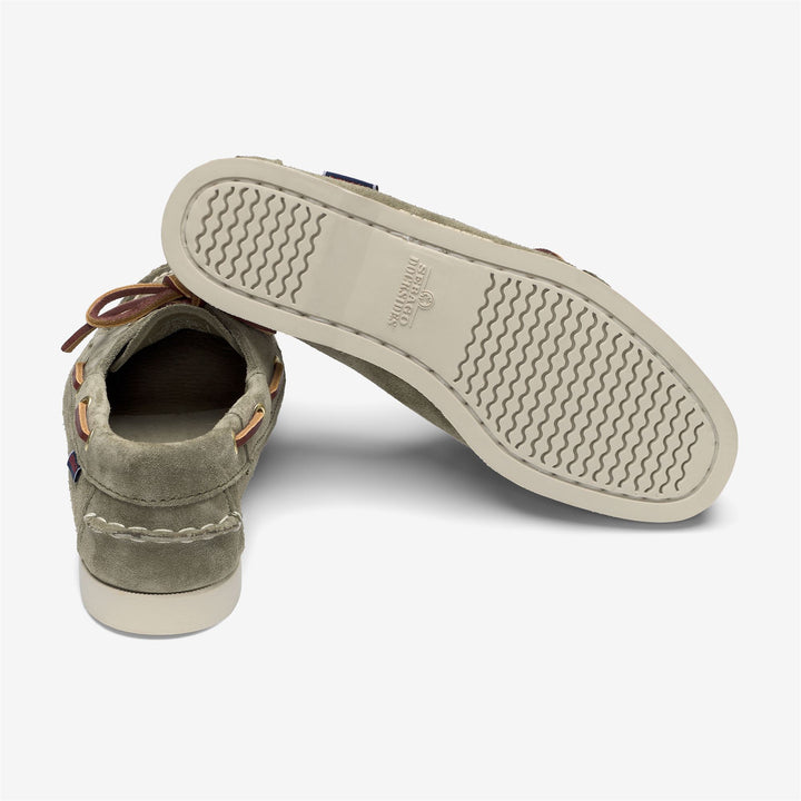 Grey Women's Artisan Docksides Mocassin Boat Shoes for Yachting 4