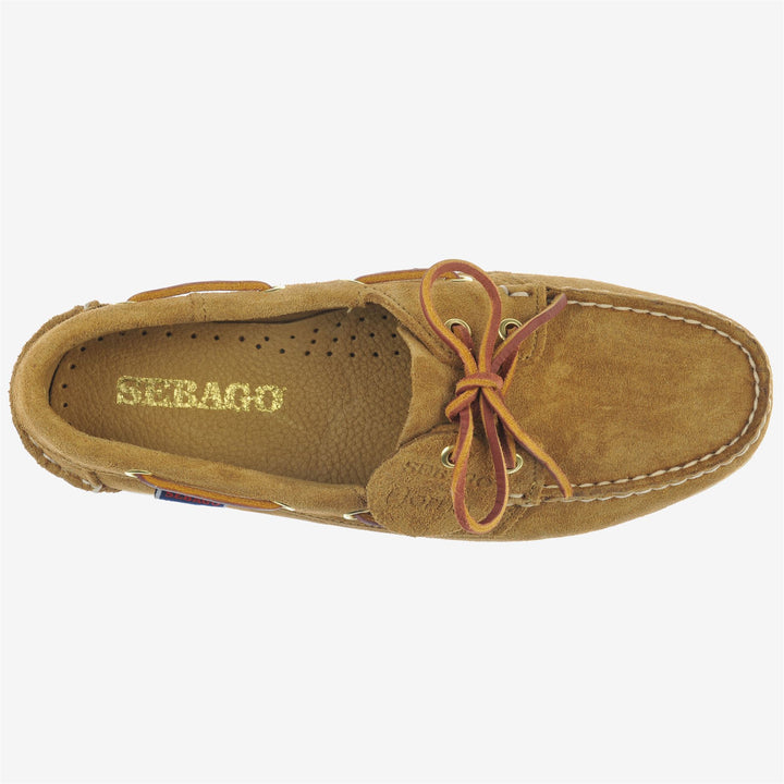 Mocasines amarillos para mujer de la marca Artisan Docksides, ideales para la navegación a vela. 4
