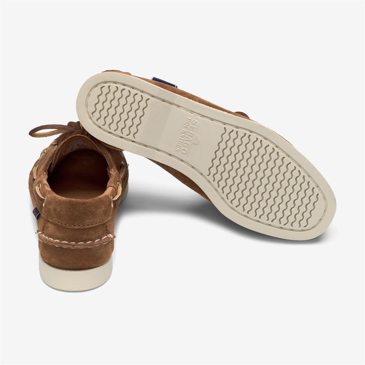 Brown Women's Artisan Moccasin Docksides Boat Shoes 4