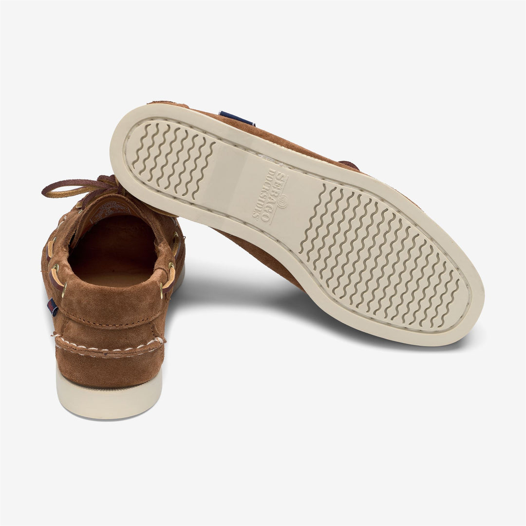 Brown Women's Artisan Moccasin Docksides Boat Shoes main