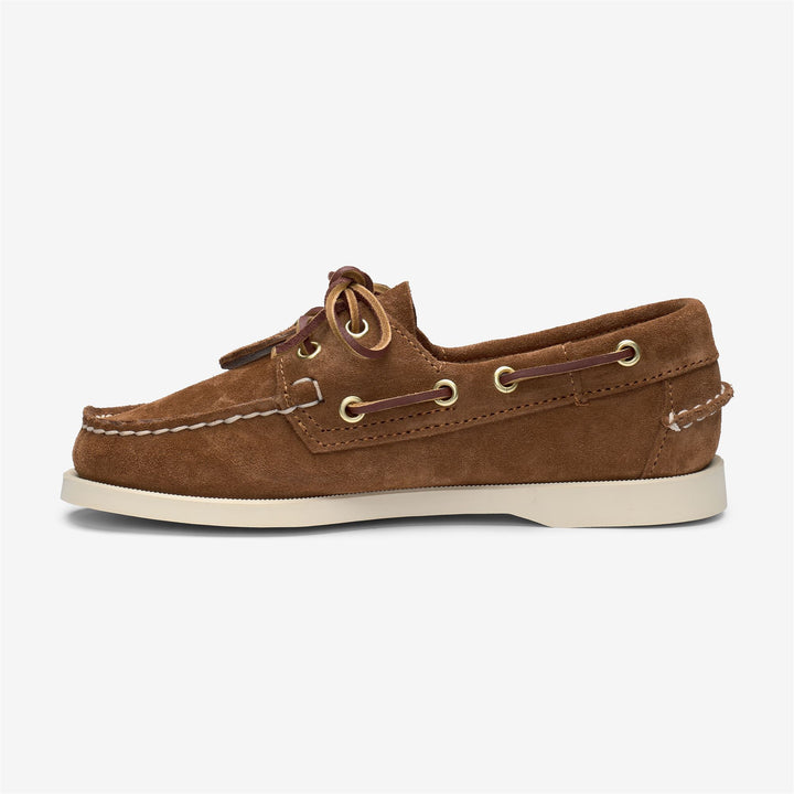 Brown Women's Artisan Moccasin Docksides Boat Shoes 3