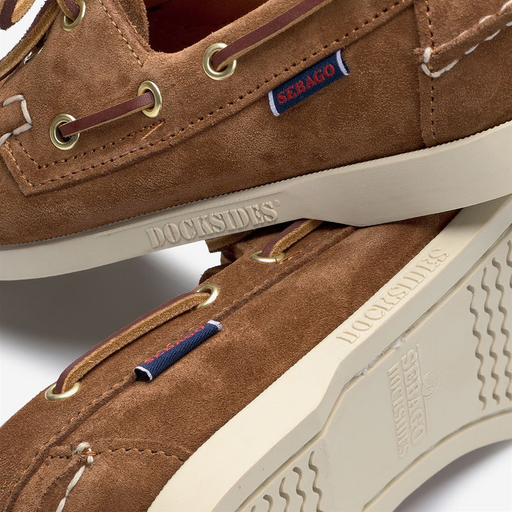 Brown Women's Artisan Moccasin Docksides Boat Shoes 5