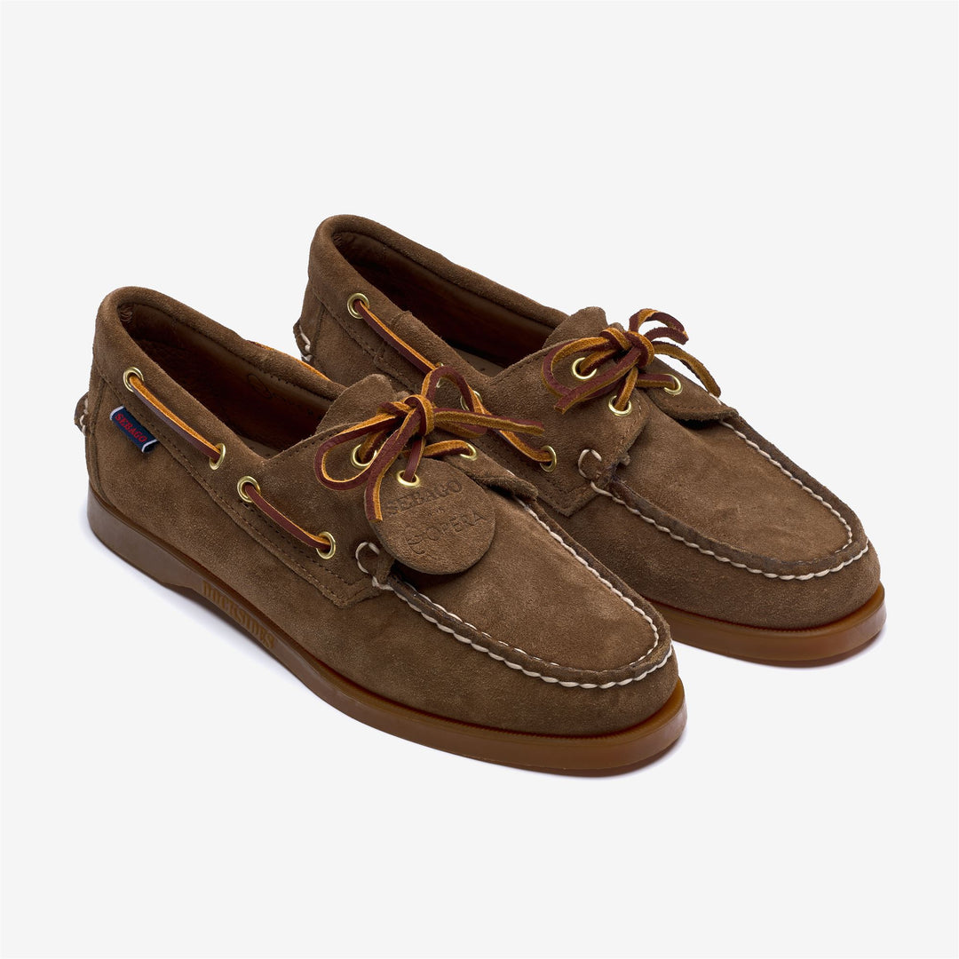 PORTLAND ARTISAN OX WOMAN - Mocassin - Docksides - Femme - TABACCO - GUM main