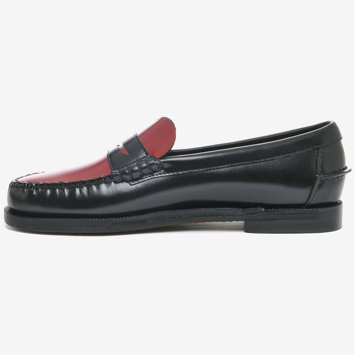 Mocassins d'affaires pour femmes noires avec motif en forme de cœur 3