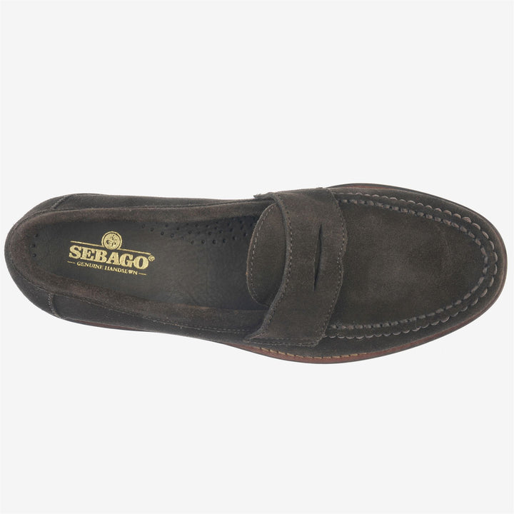 Dark Brown Men's Leather Moccasin Loafers for Business 4