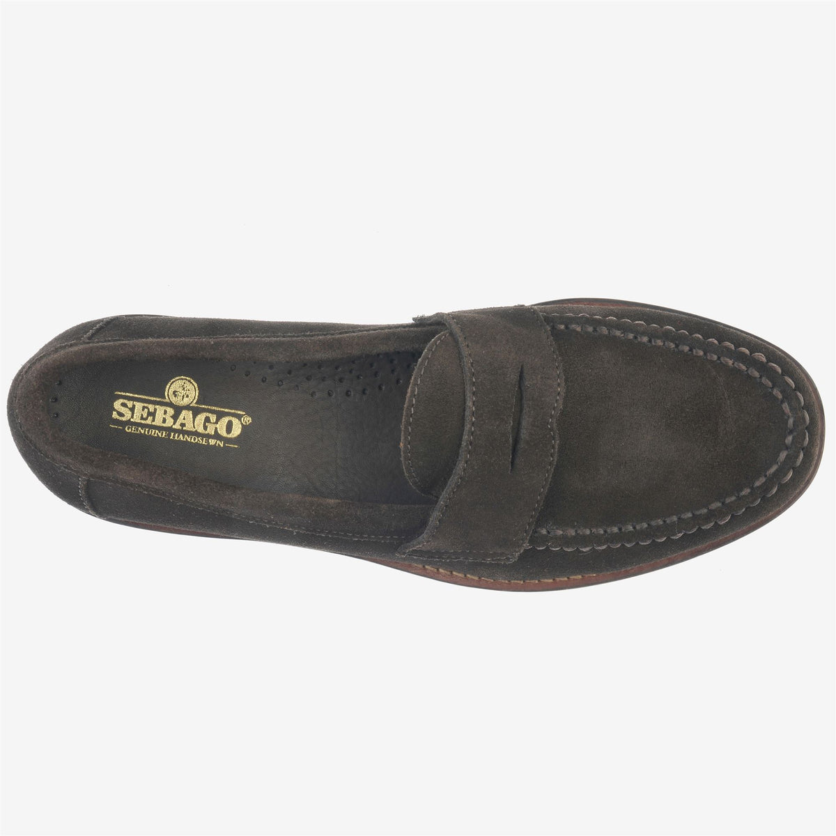 Brown Men's Suede Loafer
