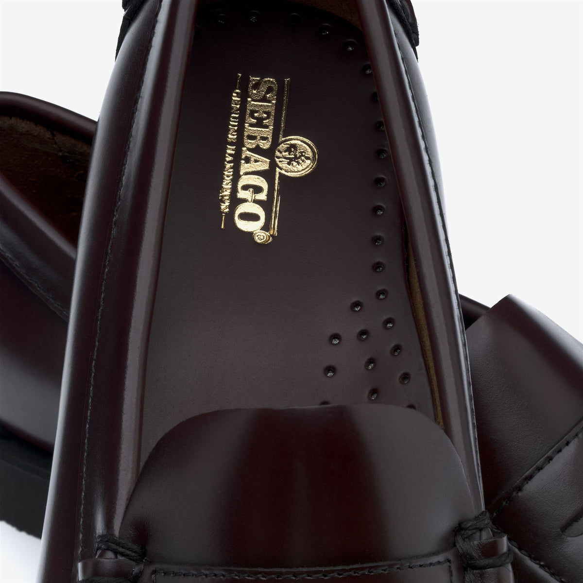 Brauner Damen-Slipper aus Leder
