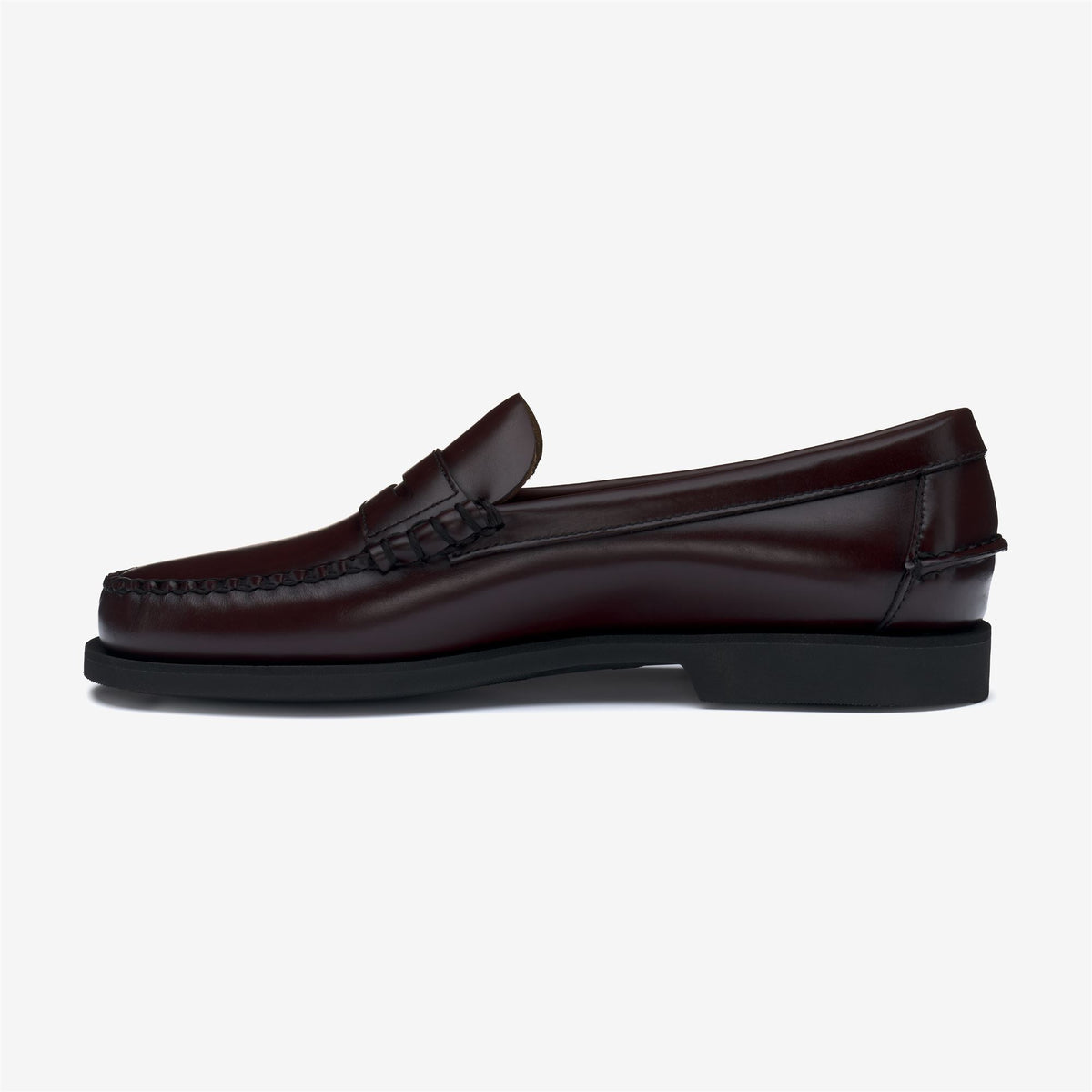 Brauner Damen-Slipper aus Leder