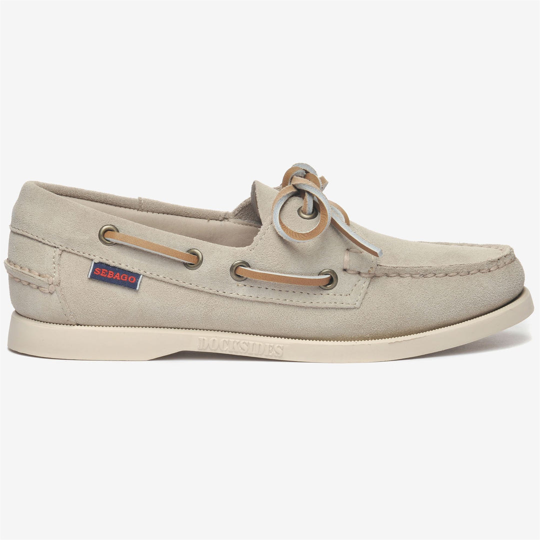 Brown Taupe Women's Nautical Moccasin Boat Shoes 01
