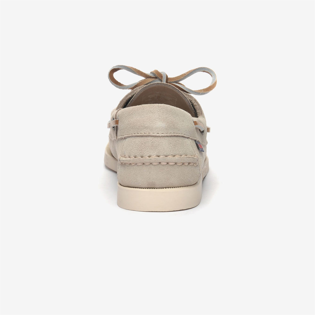 Brown Taupe Women's Nautical Moccasin Boat Shoes main