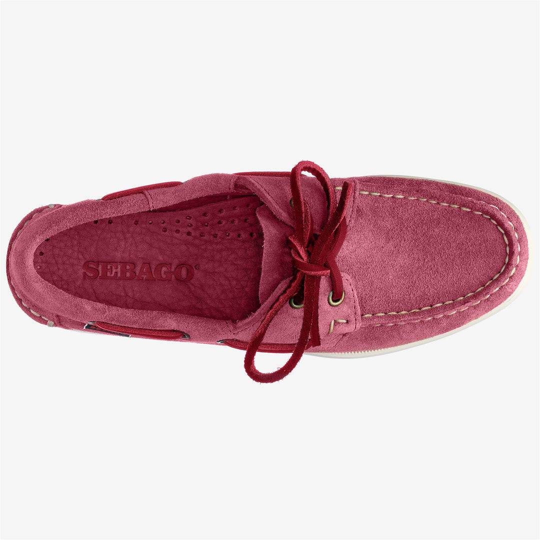 Rose Red Women's Nautical Moccasin Boat Shoes main
