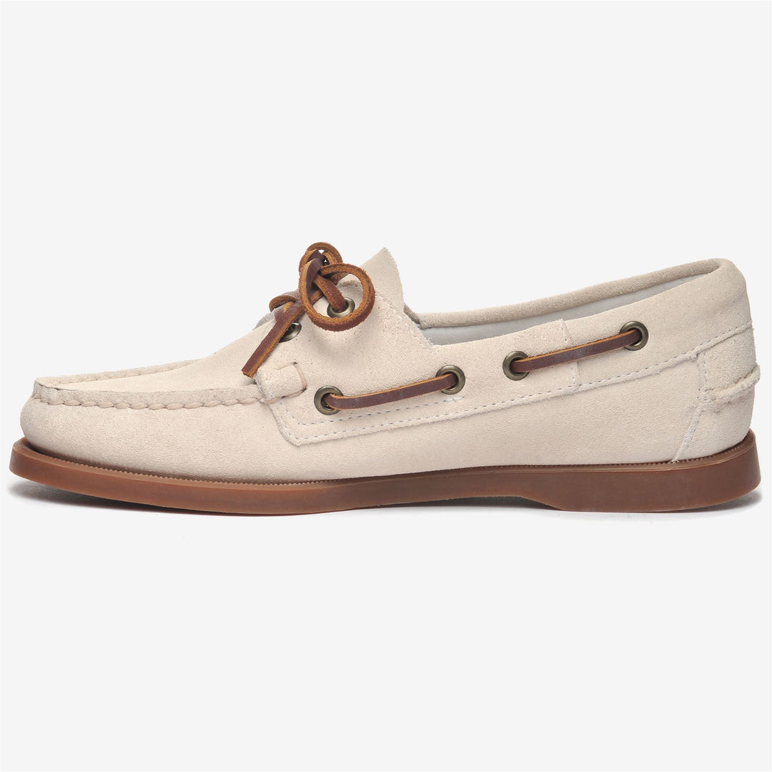 Lamb Yellow Women's Nautical Moccasin Boat Shoes main