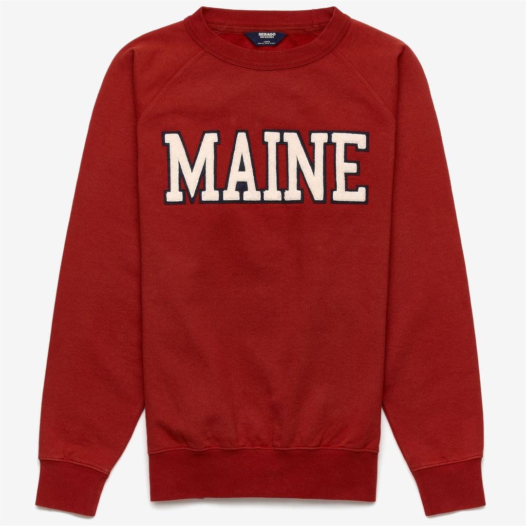 Red Unisex Yachting Fleece Jumper with Comfortable Cotton Fabric 01