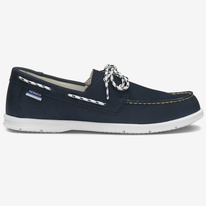 Mocassini da Vela Uomo Blu Navy con Tomaia Sintetica 1