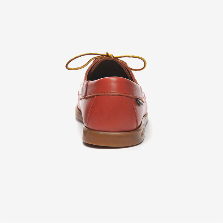Ginger Orange Men's Leather Moccasin Footwear for Leisure 5