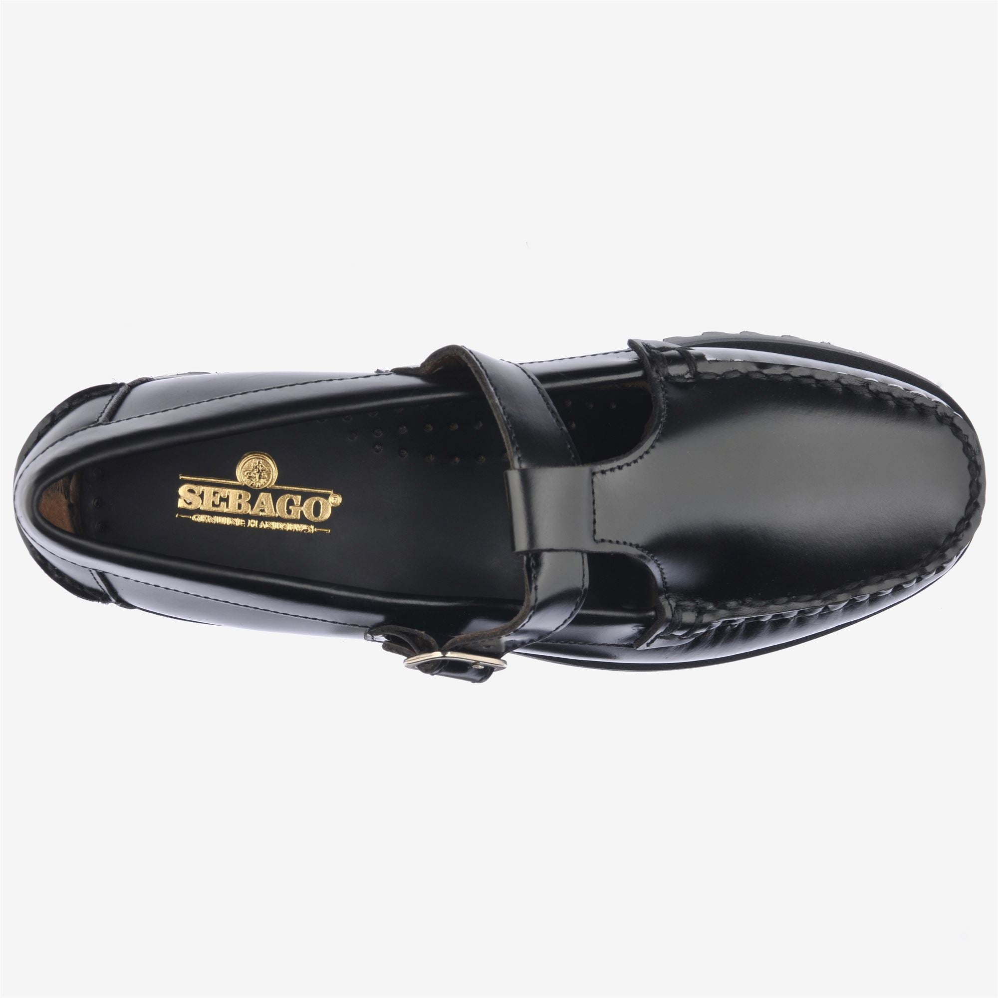 Moc Woman GEORGINA LUG WOMAN Moccasin BLACK