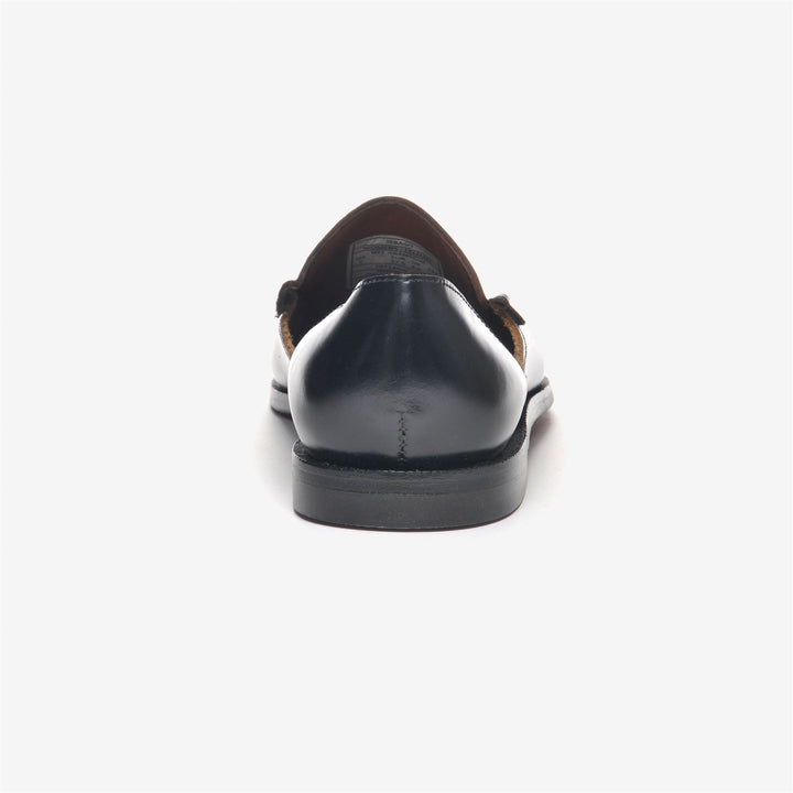 Schwarzer Damen-Slipper aus Leder mit Quasten 5