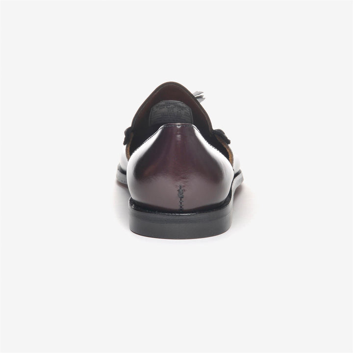 Mocassini Casual Donna Bordeaux con Frange Slip-On 5