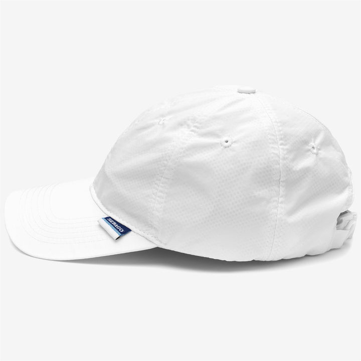 Grau-weiße Unisex-Segelkappe mit wasserabweisenden Eigenschaften 2