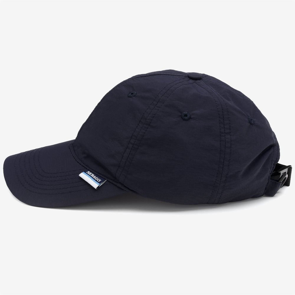 Marine Blue Unisex Sailing Cap with Adjustable Strap and Ventilation 02