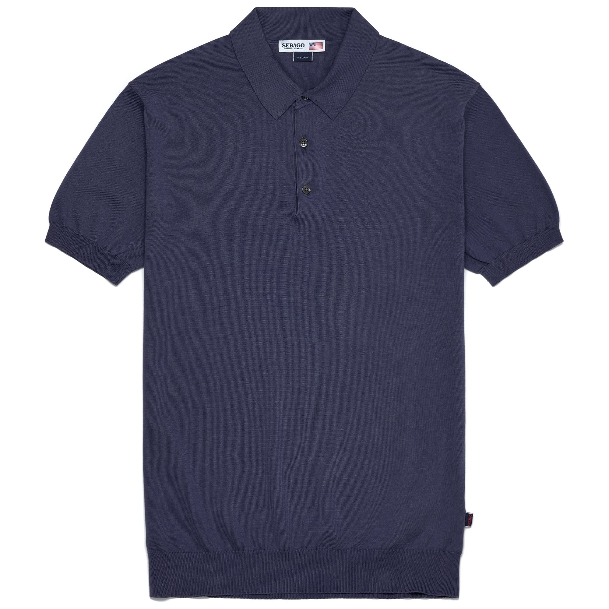 KNITWEAR Unisex ROCKPORT Polo BLUE DEEP SEA Sebago