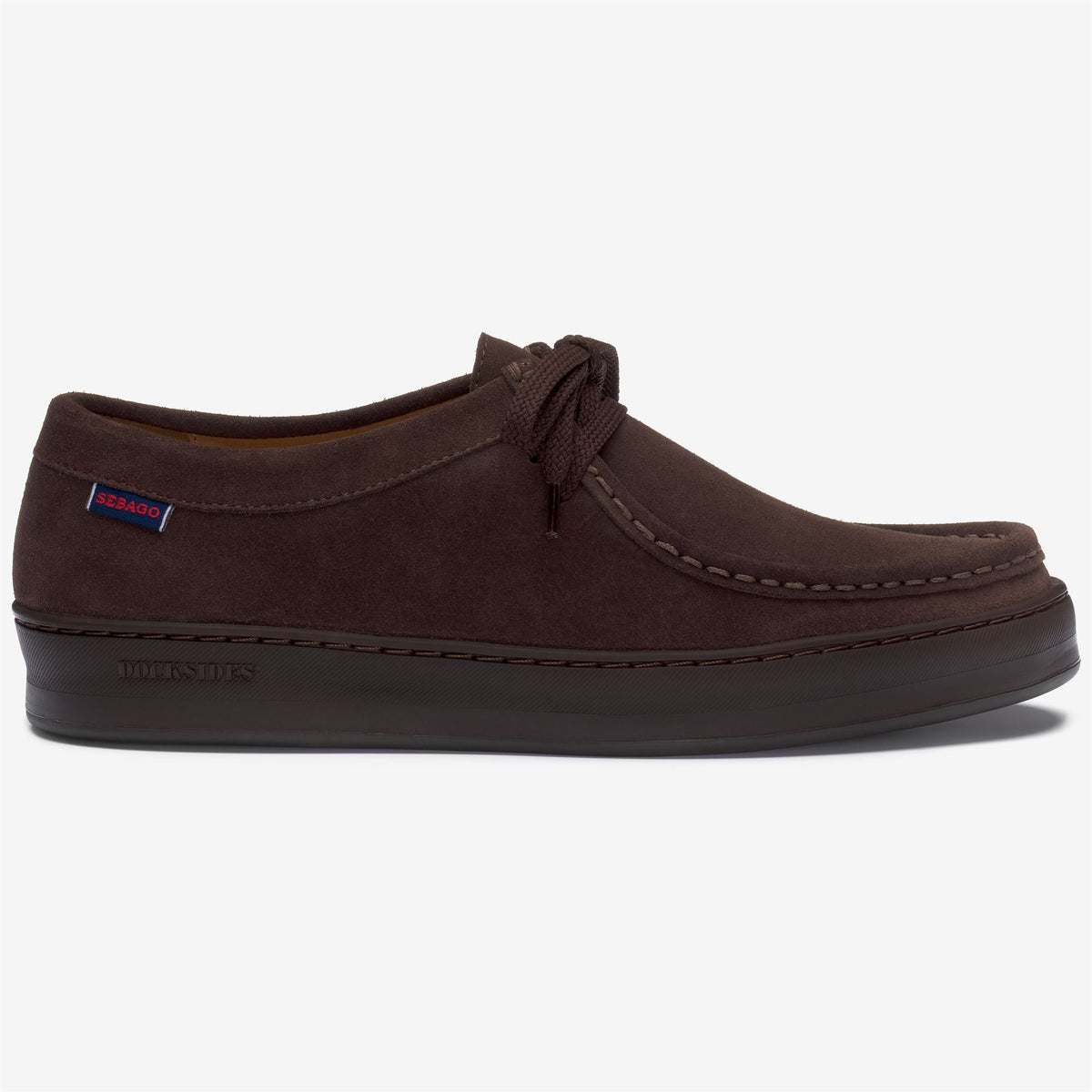 Brown Men's Suede Boat Shoe