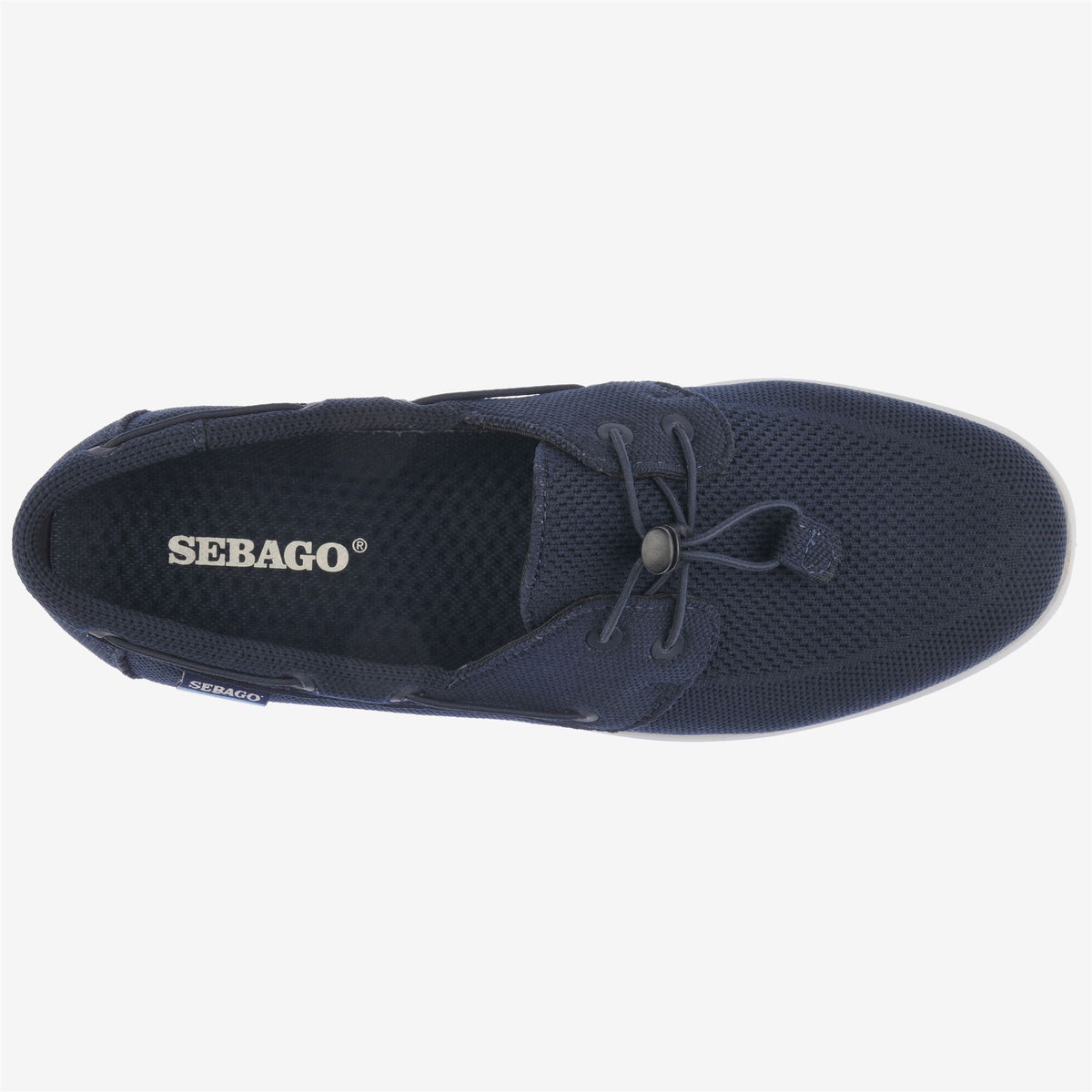 Blue Men's Mesh Boat Shoe