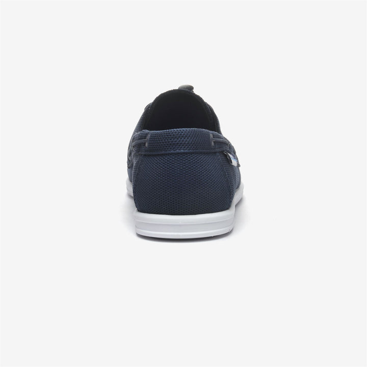 Navy Blue Men's Low Cut Sailing Sneakers with Shock Absorption 5