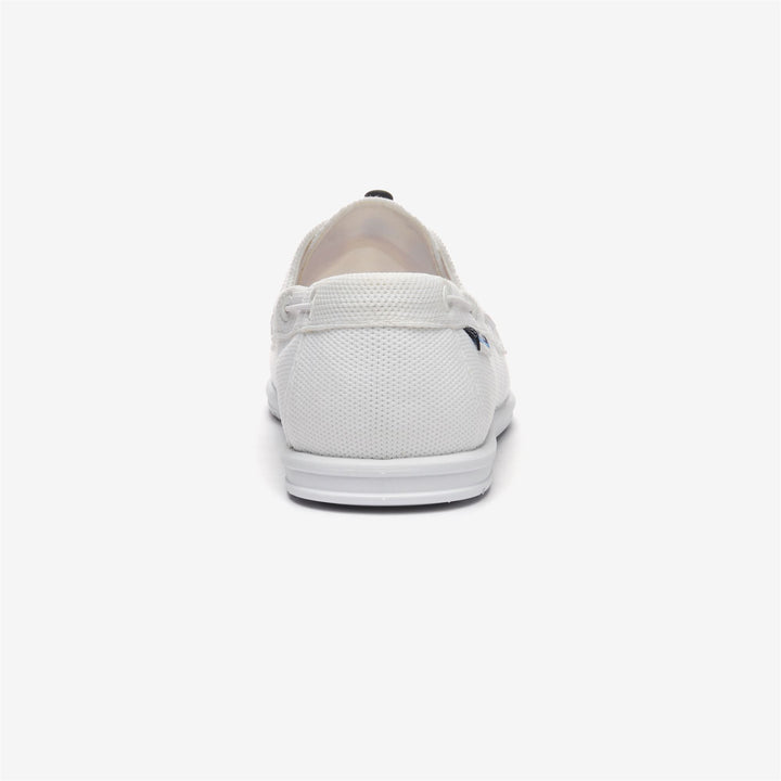 Grey White Men's Low Cut Sailing Sneakers with Shock Absorption 5