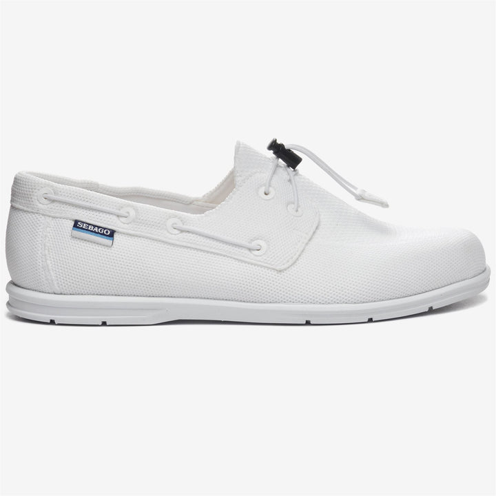 Grey White Men's Low Cut Sailing Sneakers with Shock Absorption 1