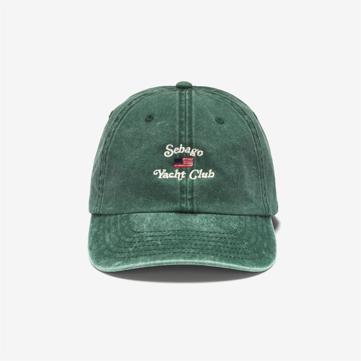 Duck Green Unisex Cotton Leisure Cap with Embroidered Detailing 1