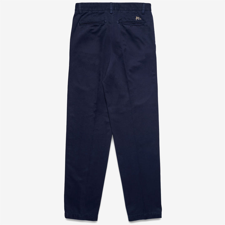 Marine Blue Men's Chino Pants for Leisure with Tailored Fit 2