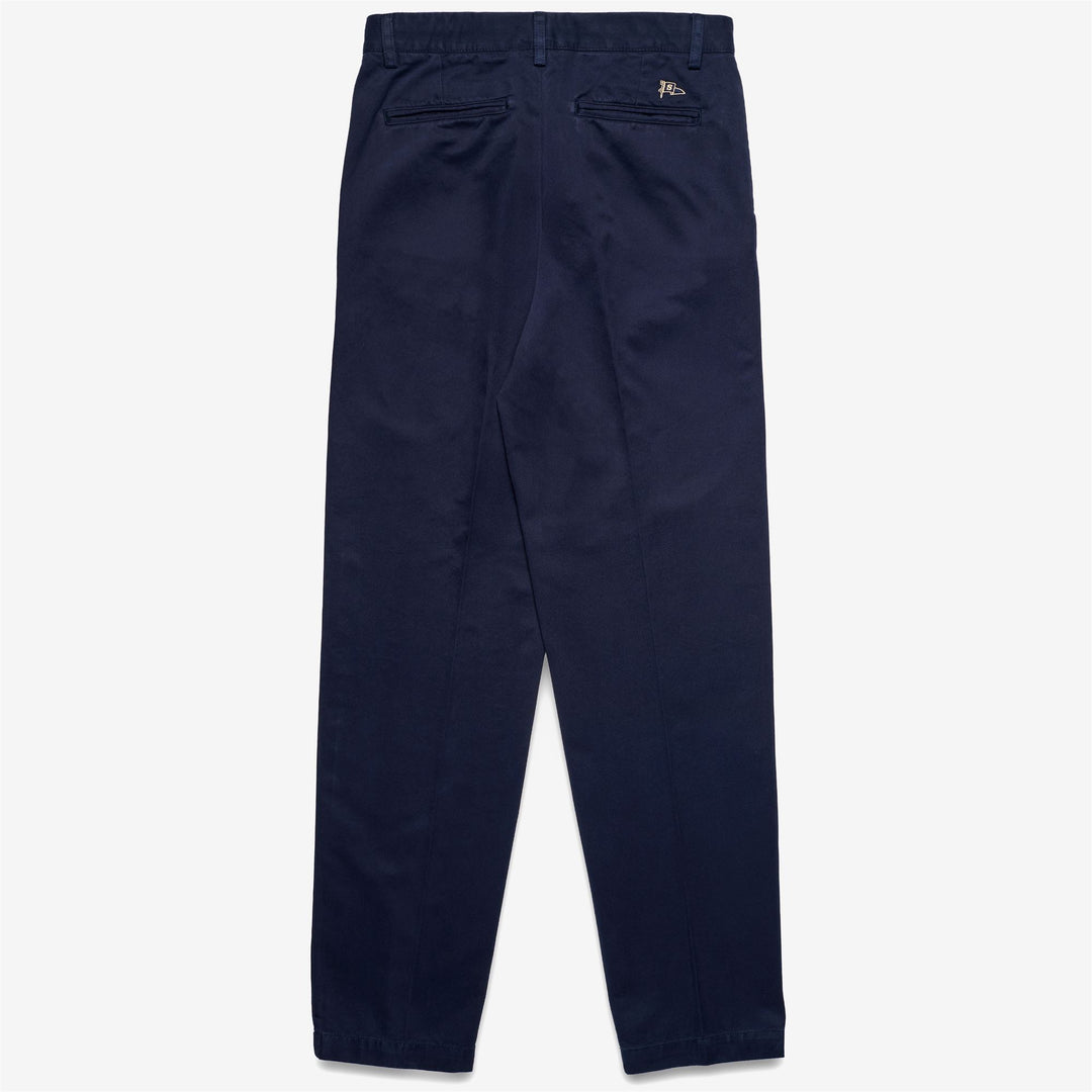 Marineblaue Herren Chinohose für die Freizeit mit Tailored Fit main