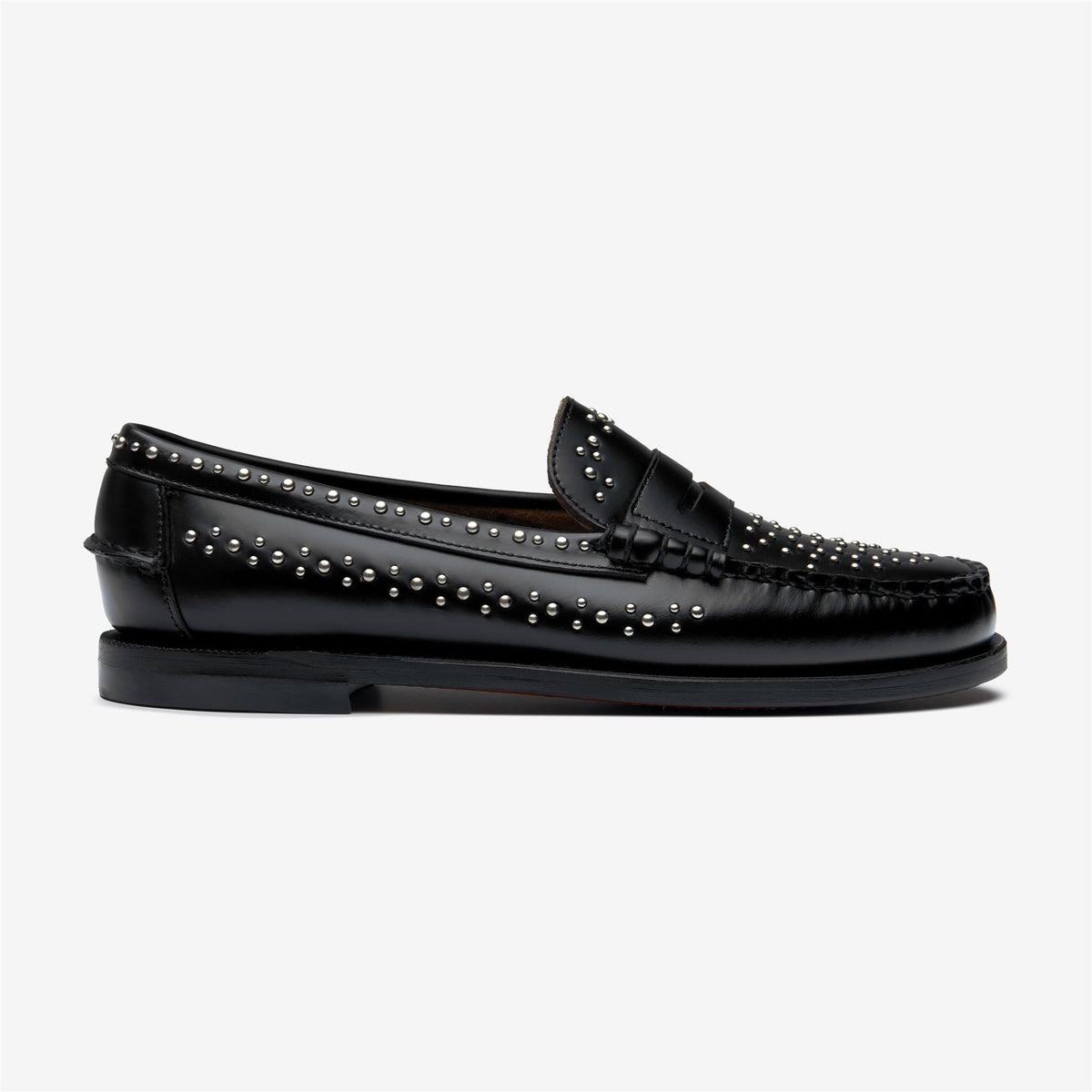 Black Women's Leather Loafer