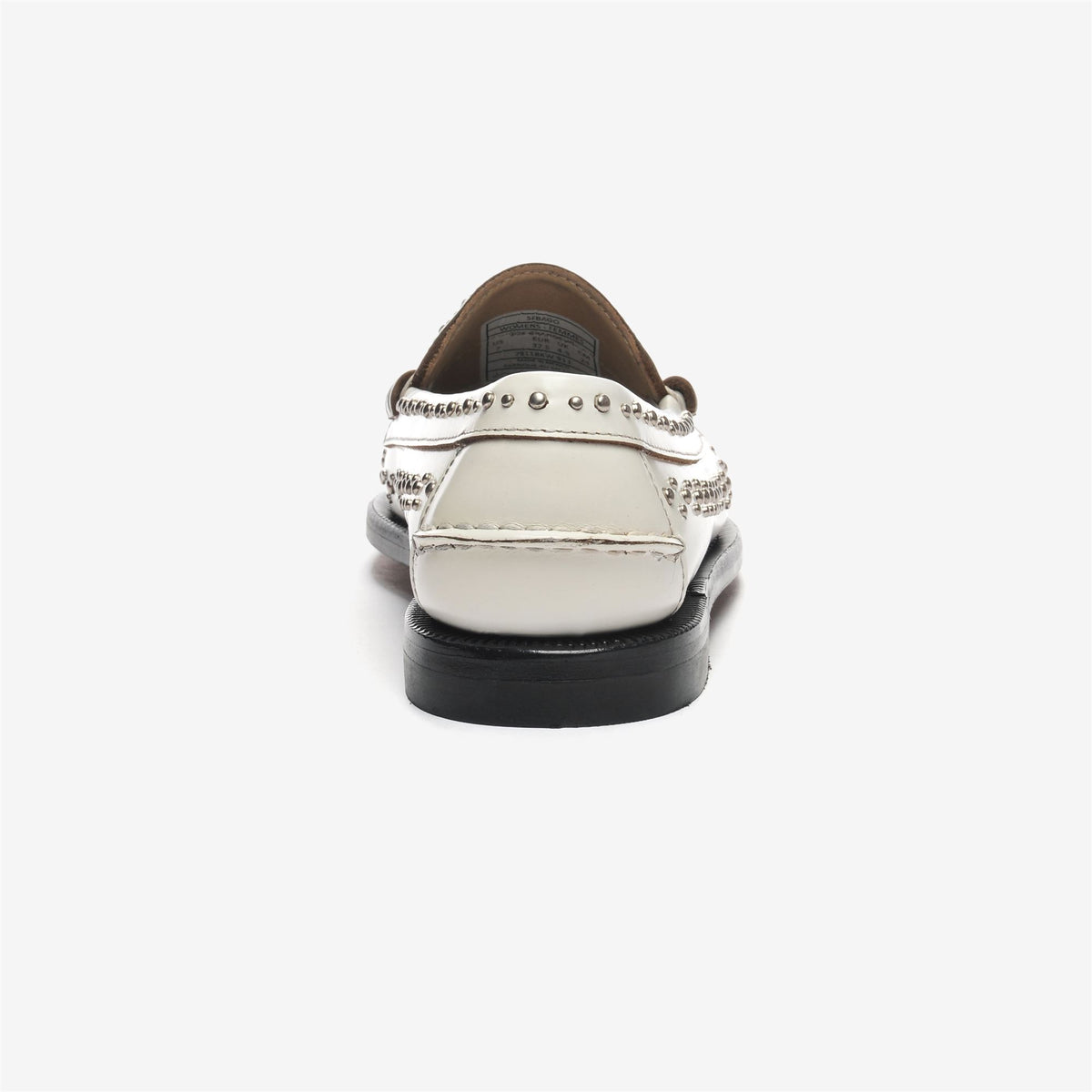 White Women's Leather Loafer
