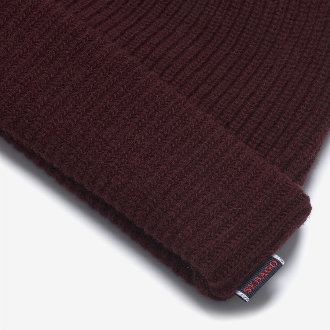 Rote Unisex-Wollmütze für kaltes Wetter main