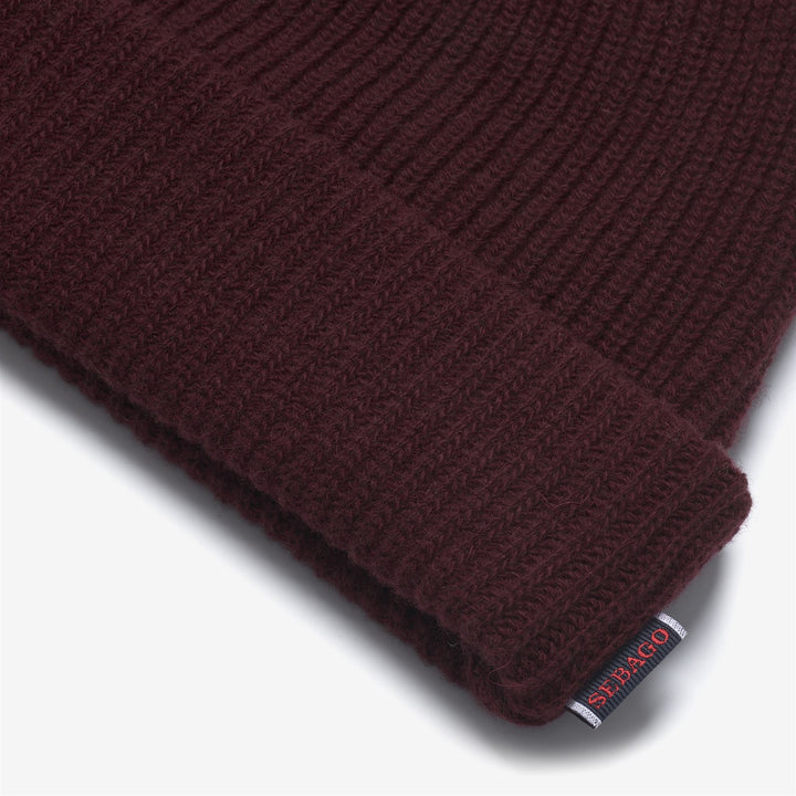Berretto unisex in lana rossa per il freddo 3