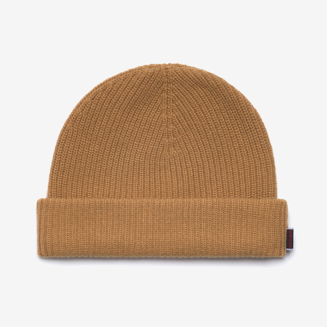 Yellow Unisex Wool Knitted Beanie Hat 01