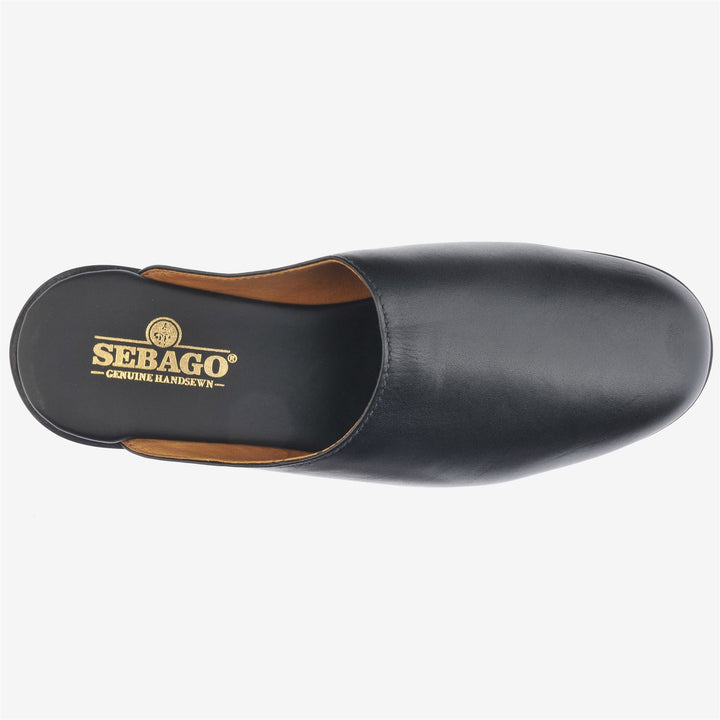 Black Women's Leather Moccasin Sandals for Business 4