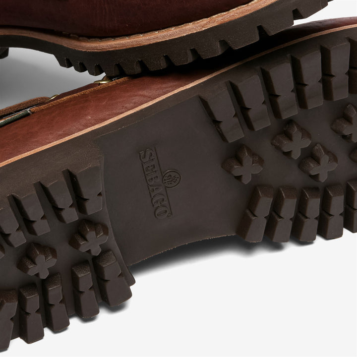 Mocassins Docksides pour homme, marron foncé, avec tige en cuir 5