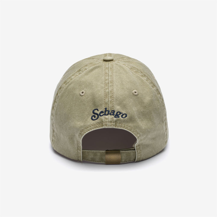 Beige Brown Unisex Cotton Leisure Cap with Embroidered Detailing 3
