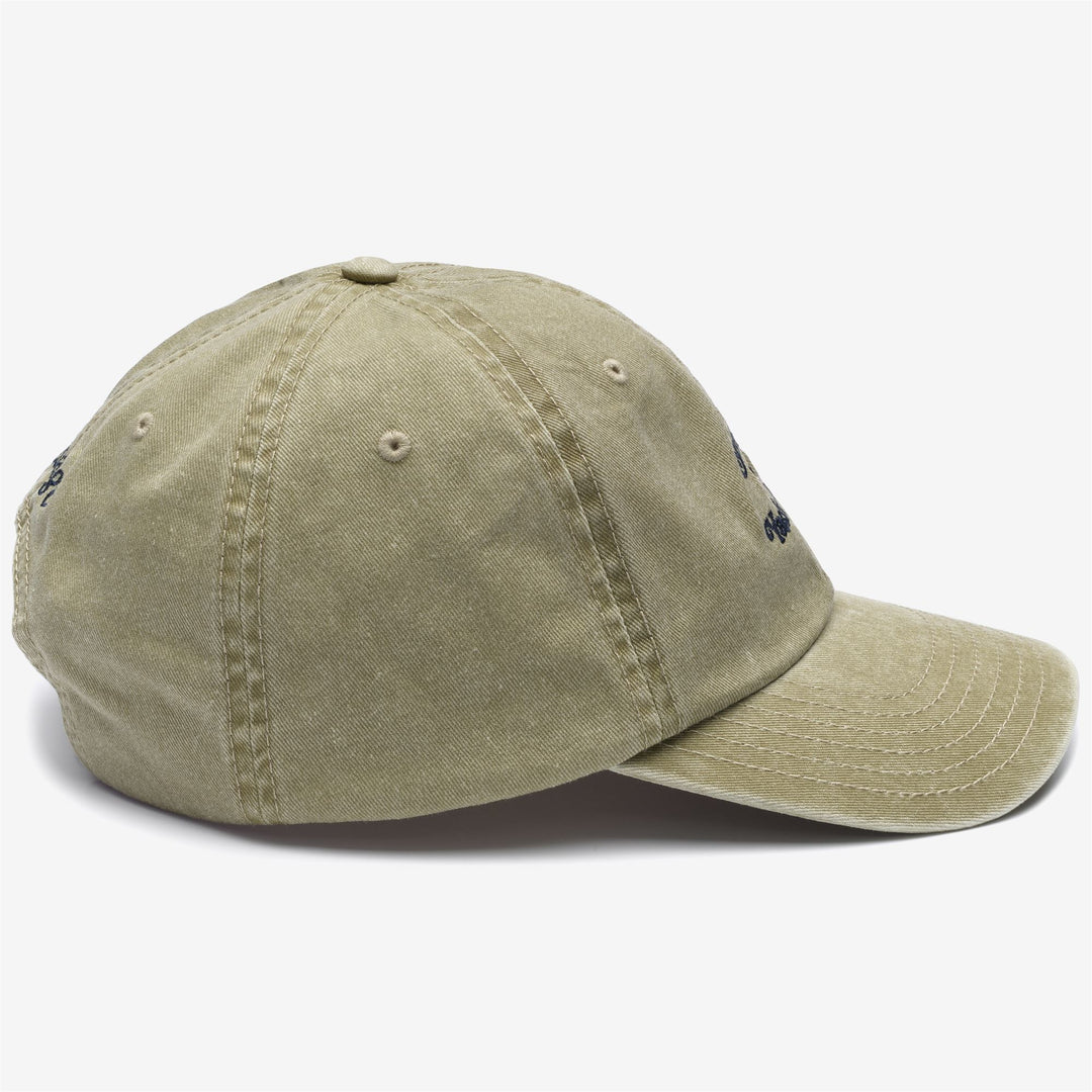 Beige Brown Unisex Cotton Leisure Cap with Embroidered Detailing main